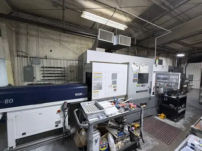Used 2011 Okuma Multus B300-W 5-Axis or More CNC Lathes AE | Machine Tool Bids #1418187