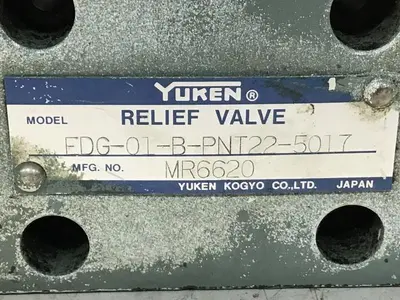 USED YUKEN EDG-01-B-PNT22-5017