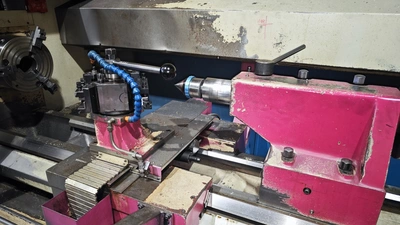 GEMINIS CNC Heavy Duty Flat Bed Lathe, in excellent condition, VIDEO, POA