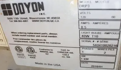 USED DOYON DRP3