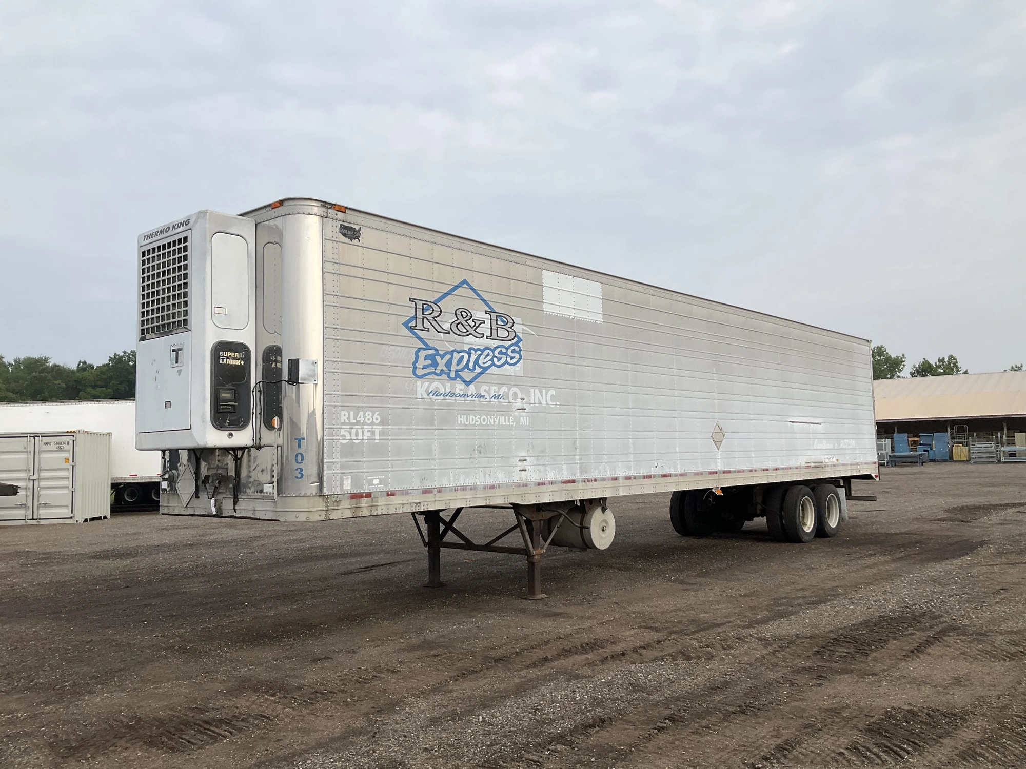 Used 1997 WABASH SUPER II MAX+ Reefer Trailers Michigan US | Miedema Asset Management Group #1355394