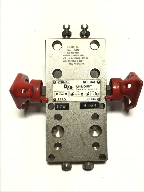 Used D/A MFG _UNKNOWN_ Valves/Fittings Pennsylvania US | Moses B Glick #990087