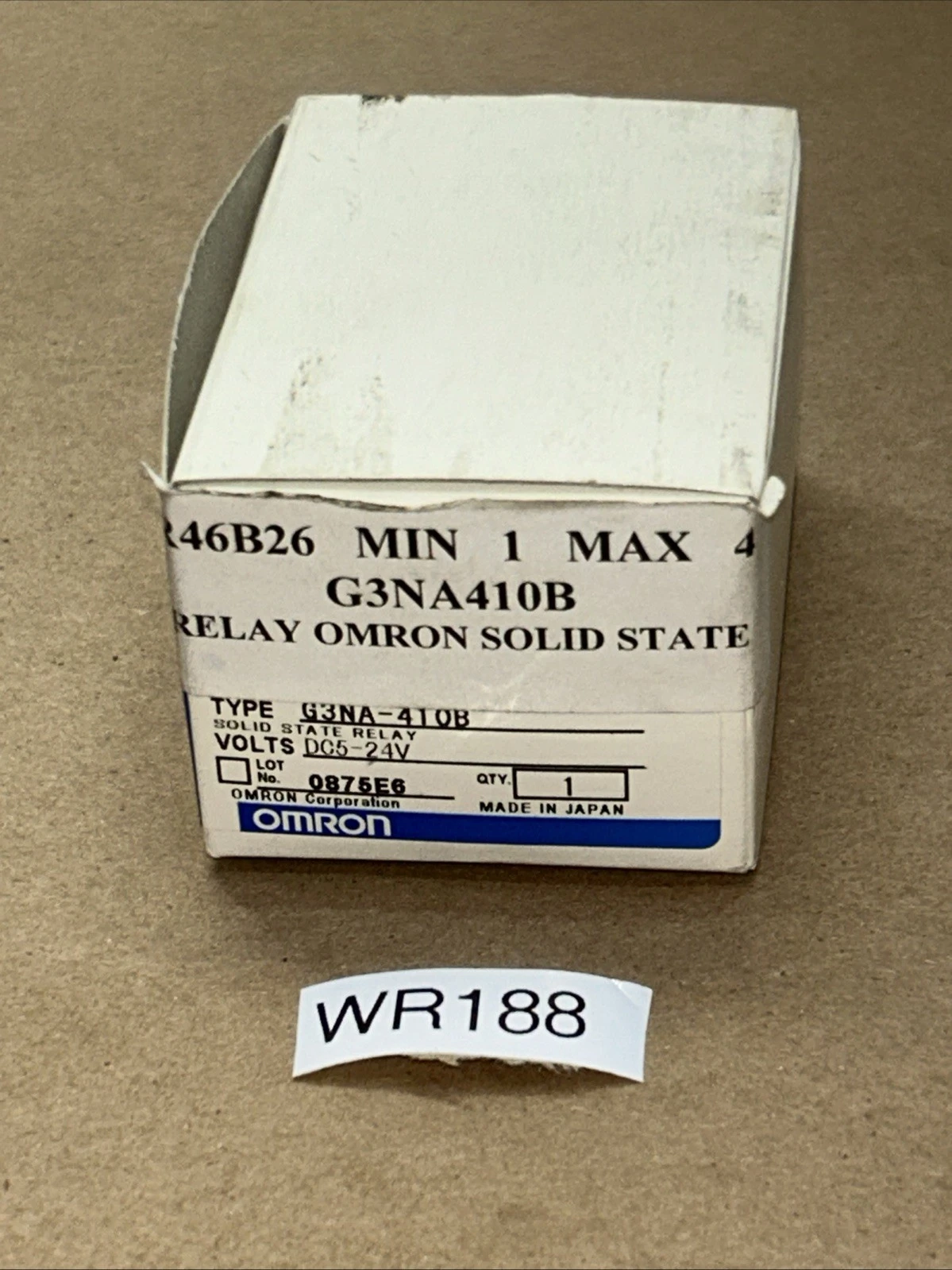 NEW Omron G3NA-410B