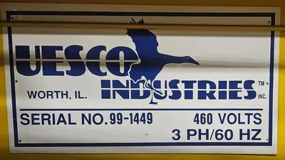Used 1999 UESCO INDUSTRIES 7.5 TON TOP RUNNING CRANE Cranes (Misc) Wisconsin US | Lemke Machinery Sales #1506479