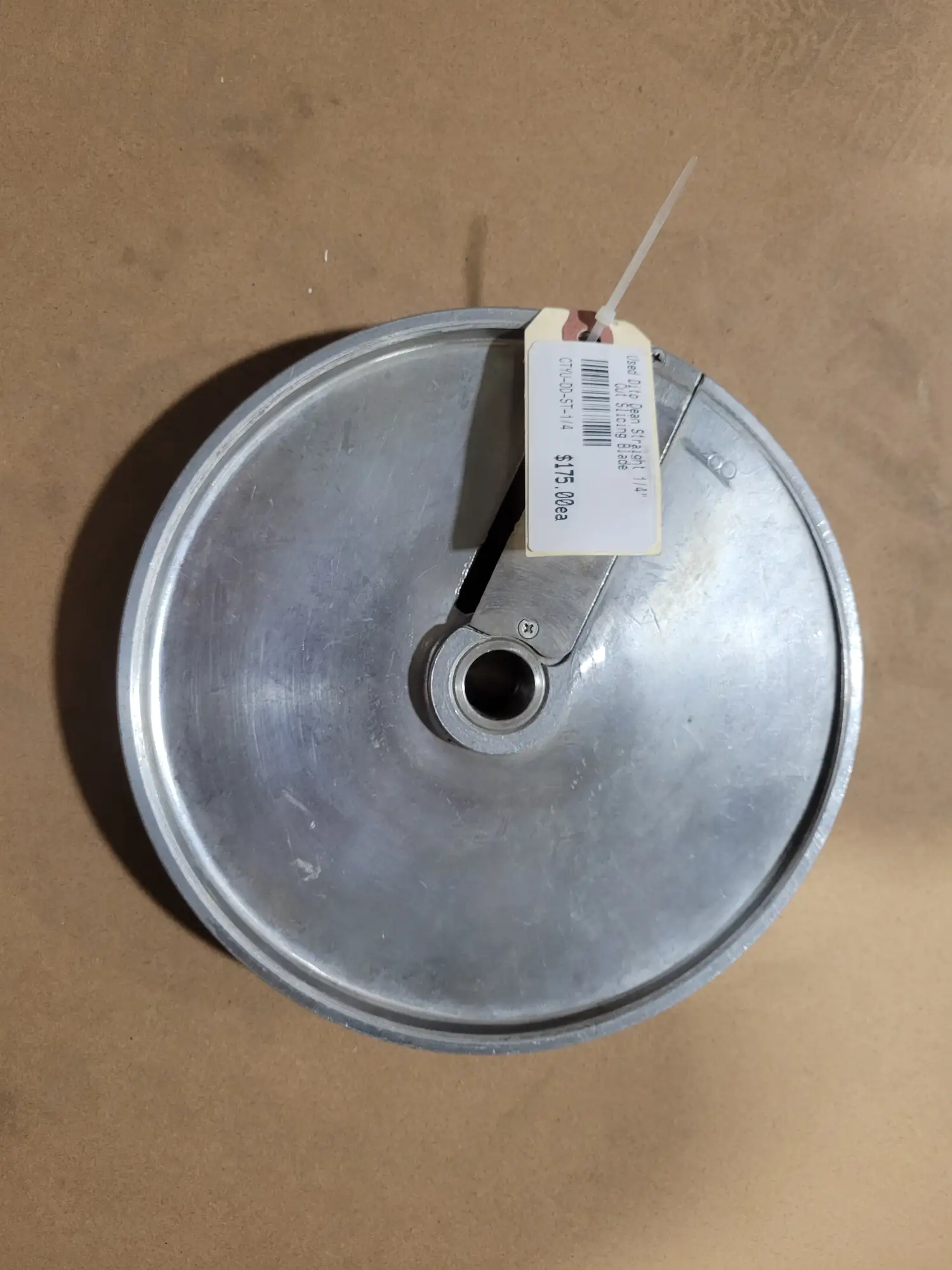 Used Dito Dean Straight 1/4" Cut Slicing Blade