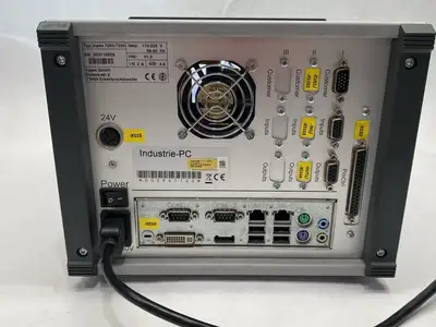 Used Topex Printer Dispenser Handling Control Unit HW: Version 1.3 Automation Control (HMI) Michigan US | Maverick Industrial Sales #1413470