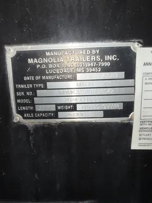 Used 2024 MAGNOLIA TRAILERS 980-R TENDER TRAILER Seed Tenders Minnesota US | Carco Truck & Equipment #1514021