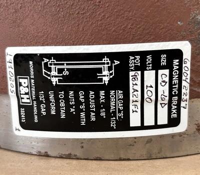 New | in-Stock P&H 981A21F1 Automotive Parts Indiana US | J&J Industrial Supply #1352416