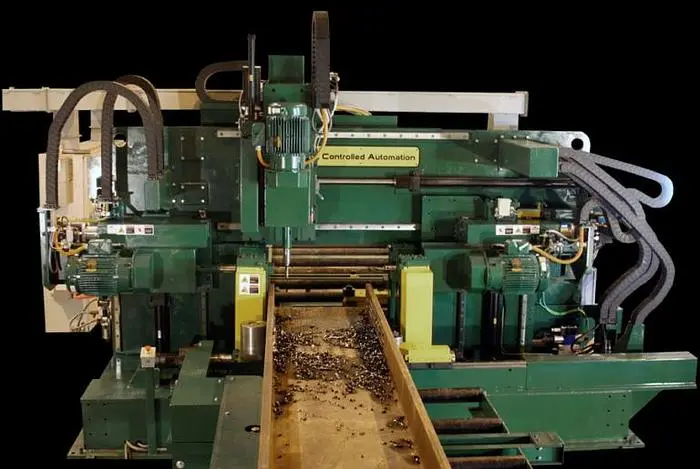 New Controlled Automation DRL-348TC 5-Station Automated 3-Spindle Drill Line