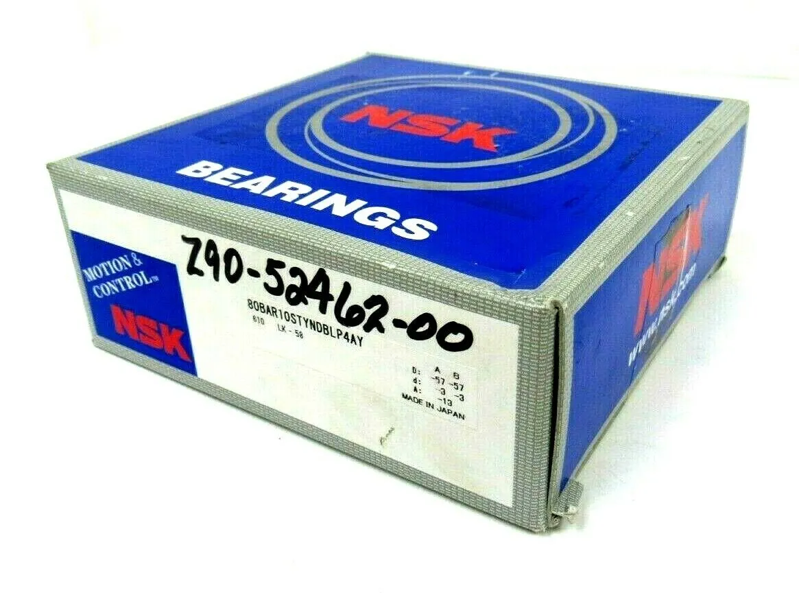 NEW NSK 80BAR10STYNDBLP4AY BEARING SET 610 LK-58