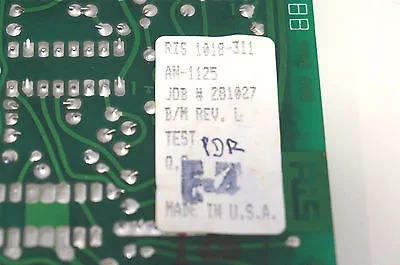 NEW ROCHESTER INSTRUMENT SYSTEMS AN-1125 MODULE AN1125 1018-311