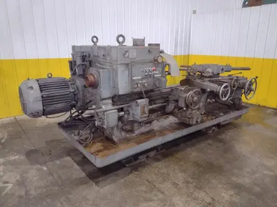 2A WARNER & SWASEY MODEL #M-3470 CROSS SLIDING TURRET LATHE: YOBRO #25009