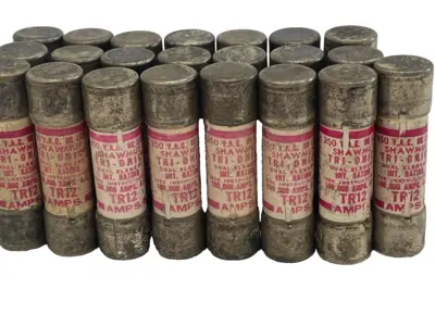 NEW SHAWMUT TRI-ONIC TR12 FUSES LOT OF 22