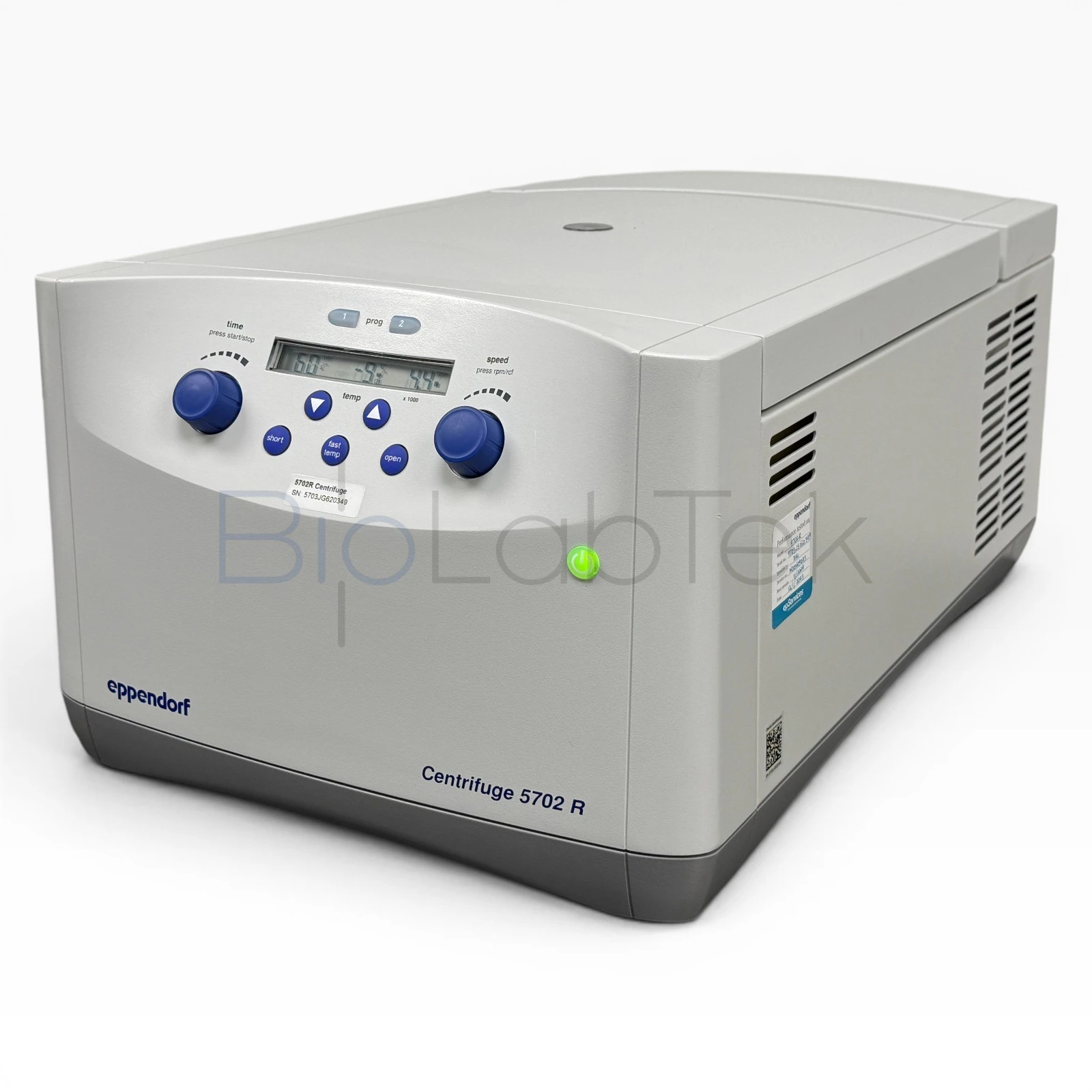 Used Eppendorf 5702R Centrifuge - Floor Missouri US | BioLabTek #1366027