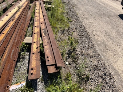 Used (5) 12' SCRAPER BLADE INSERTS / CUTTING EDGES _UNKNOWN_ Plow Blades Michigan US | Miedema Asset Management Group #1276288
