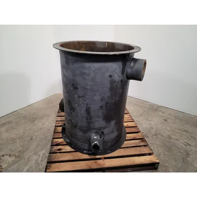 Used Flocculation Tank 100 Gallon FRP Plastic Mix Tank