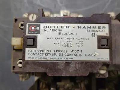 USED CUTLER-HAMMER A10CN0