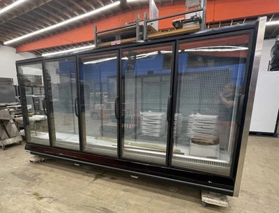 130-0140 Hussmann RLN Remote Low Temp Freezer Doors