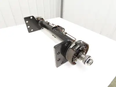 Landoll Front Axle Hub & Brake Assembly Removed From LSC30 Stand On Forklift
