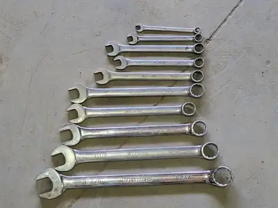 7/16" - 1-3/8" Combination Wrench Set (10pcs)