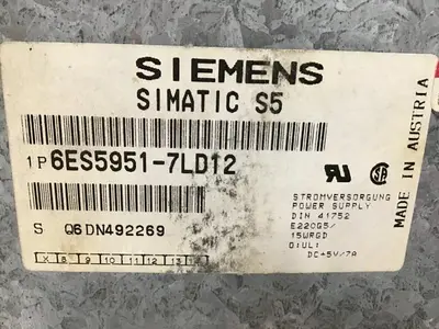 USED SIEMENS 6ES5 951-7LD12