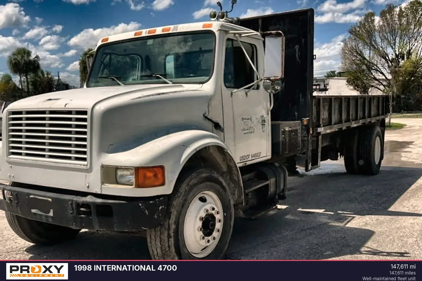Used 1998 INTERNATIONAL 4700 Dump trucks Florida US | Proxy Equipment #1377419