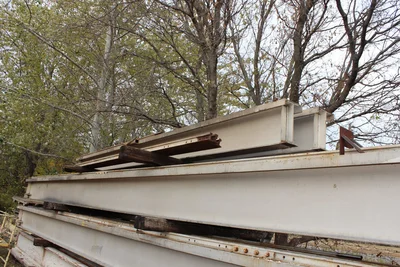 5 Sets of Crane Run Way - I Beams