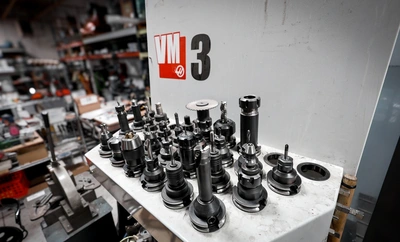 2017 HAAS VM-3 with only 254 hours and brand new 4th Vertical Machining Centers | Elevation Machine (10)