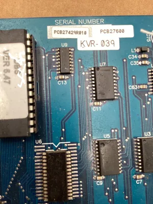 Ram Industries Circuit Board 400402 REV E; KVR-039; PCB27600