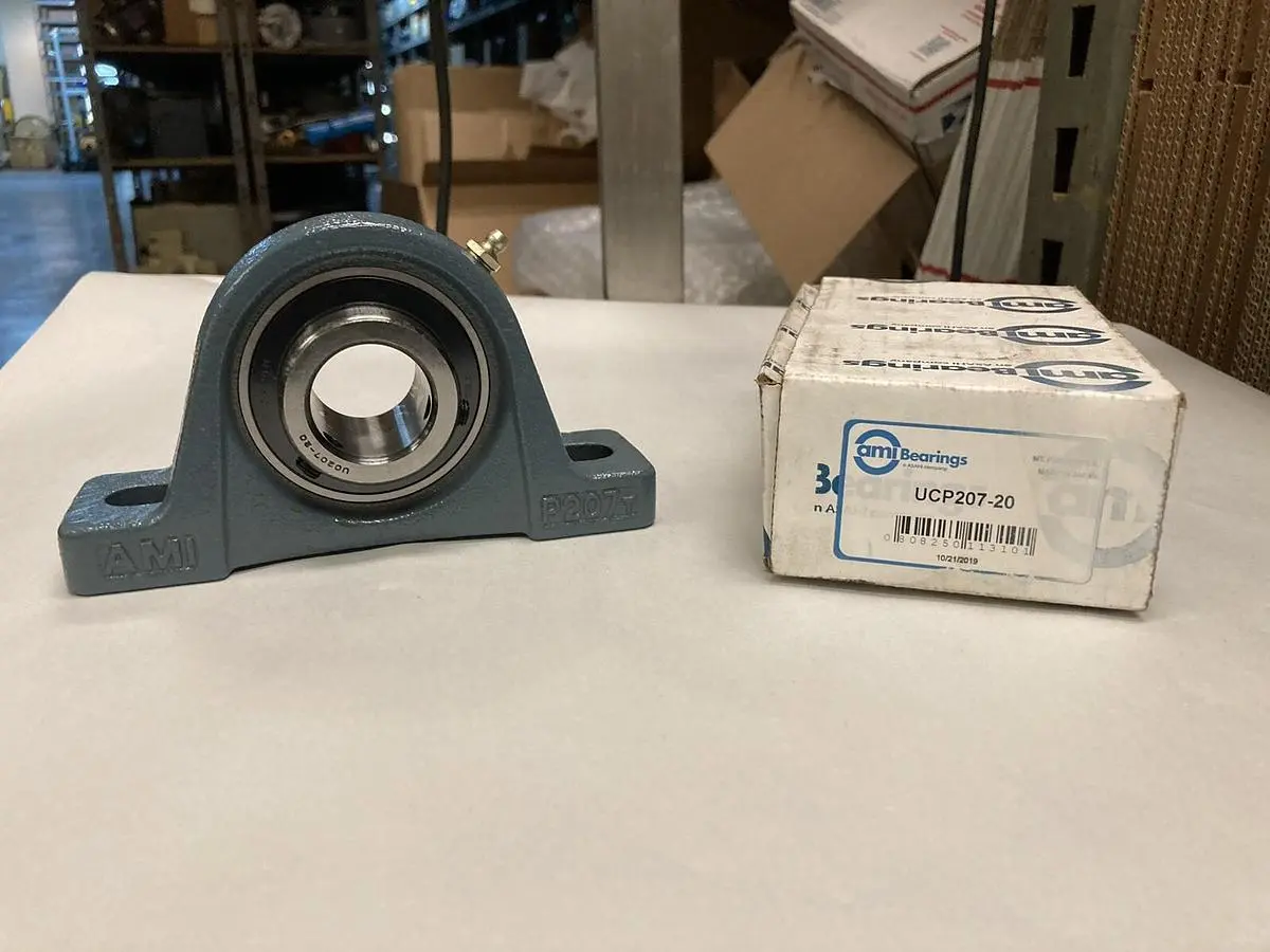 New | in-Stock AMI UCP207-20 Bearings | Surplus Asset Holdings #1199185