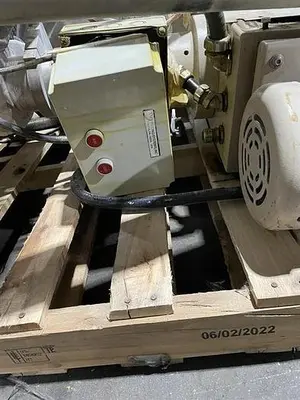 Bartelt model IM7 Pouch Packager with AMS Auger Filler and  liquid filler