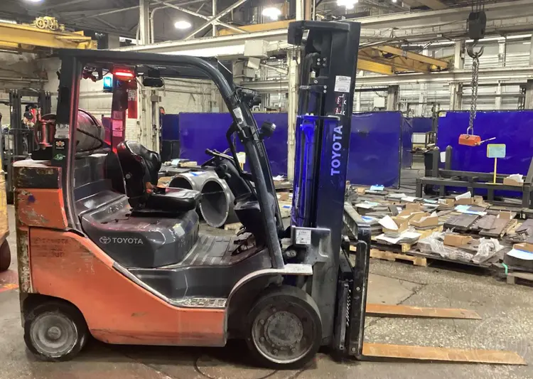 Used 2019 TOYOTA 8FGC35U-BCS Liquid Propane Forklifts Illinois US | Forklift Exchange #1274710