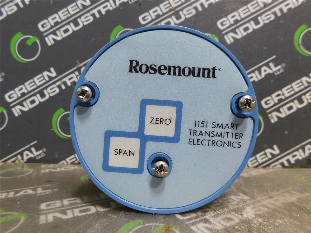 Rosemount 01151-0725-0009 1151 Smart Transmitter Electronics Used