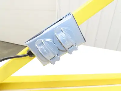 TPI Industrial LDA-60 Heavy Duty Loading Dock Light/Fan Mounting Arm Assy 60"