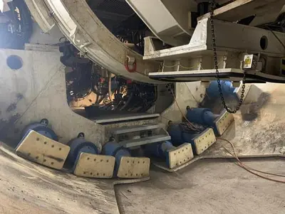 USED 2015 DOUBLE SHIELD TUNNEL BORING MASCHINE FOR HARD ROCK
