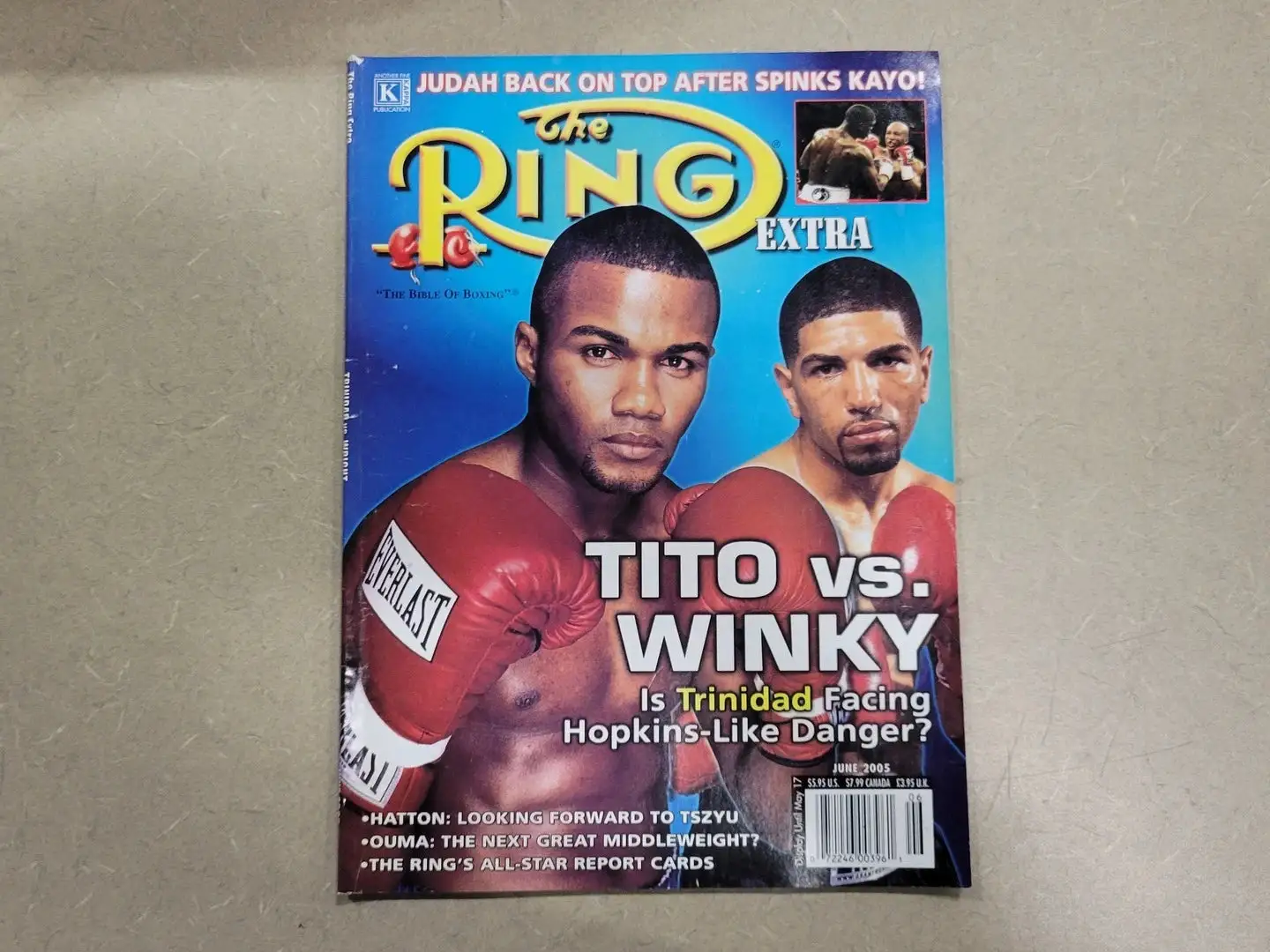 USED THE RING JUNE 2005