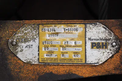 P&H 7.5 Ton Hoist