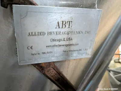 Used Allied Beverage Tanks 3.5 BBL Electric Brewhouse System with Fermenters & Brite Tanks