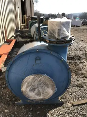 Spencer Vacuum Blower 55X75 31 Bag Filter Cyclone / Dust Collector 3200CFM 3PH