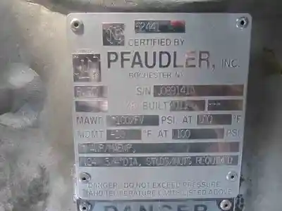 USED PFAUDLER NA