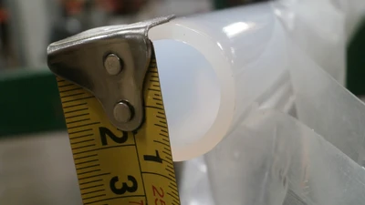 NEW TEKPRODUCT PA750X PIPE, 3/4" PFA SCHEDULE 40, 10 FT LENGTH