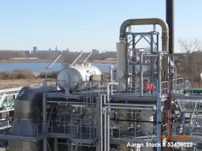 Used Dürr Ecopure Direct Fired Thermal Oxidizer Plant – 1.5 MW PFAS & Fluorinated Gas Treatment System with HF Recovery (2019–2021)