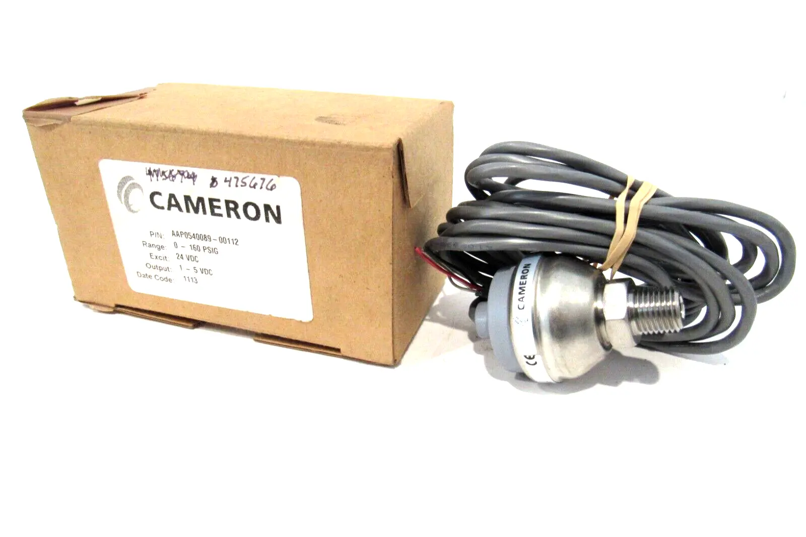 NEW CAMERON AAP0540089-00112 PRESSURE TRANSMITTER AAP054008900112