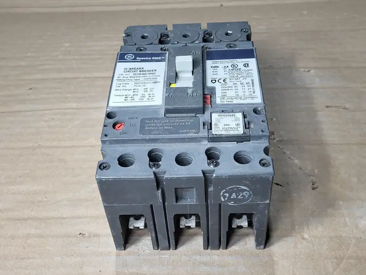 Used GENERAL ELECTRIC SEHA36AT0060 Switchgears British Columbia CA | Lenmark #409209