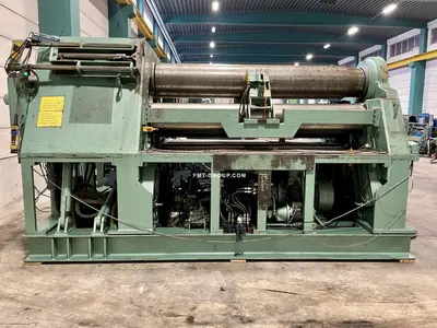 Used 2009 ROUNDO SWEDEN P-AS 3000 X 550W CNC Plate Bending Rolls including Pinch | F.M.T. Group s.r.o. #1252778