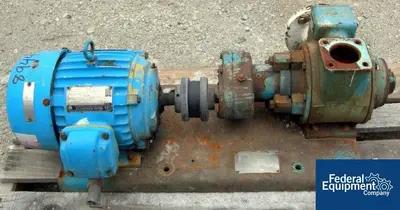 USED Blackmer 2.5" BLACKMER ROTARY VANE PUMP, C/S, 5 HP
