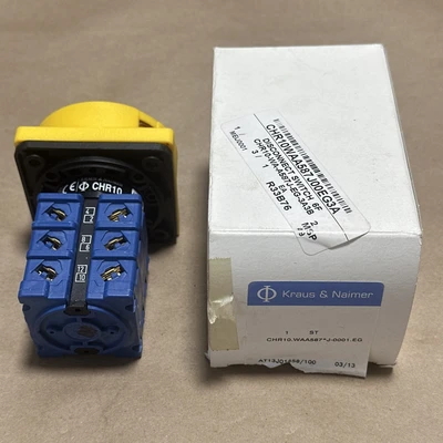NEW Kraus & Naimer CHR10-WA-A587J-EG-3A3B