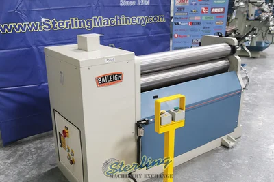New | in-Stock BAILEIGH PR-403 Plate Bending Rolls including Pinch California US | Sterling Machinery Exchange #1465799