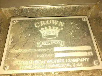 USED CROWN IRON WORKS 48