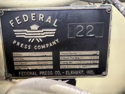 USED FEDERAL NO 22